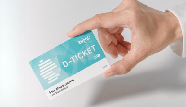 Deutschlandticket Job Beispielkarte