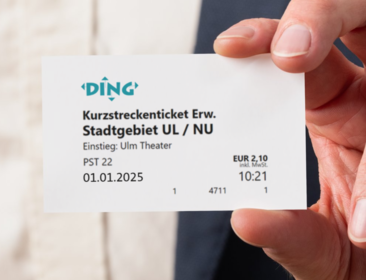 Kurzstreckenticket Beispielkarte